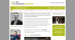 Desktop Screenshot of business-network-south-manchester.co.uk
