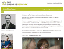 Tablet Screenshot of business-network-south-manchester.co.uk